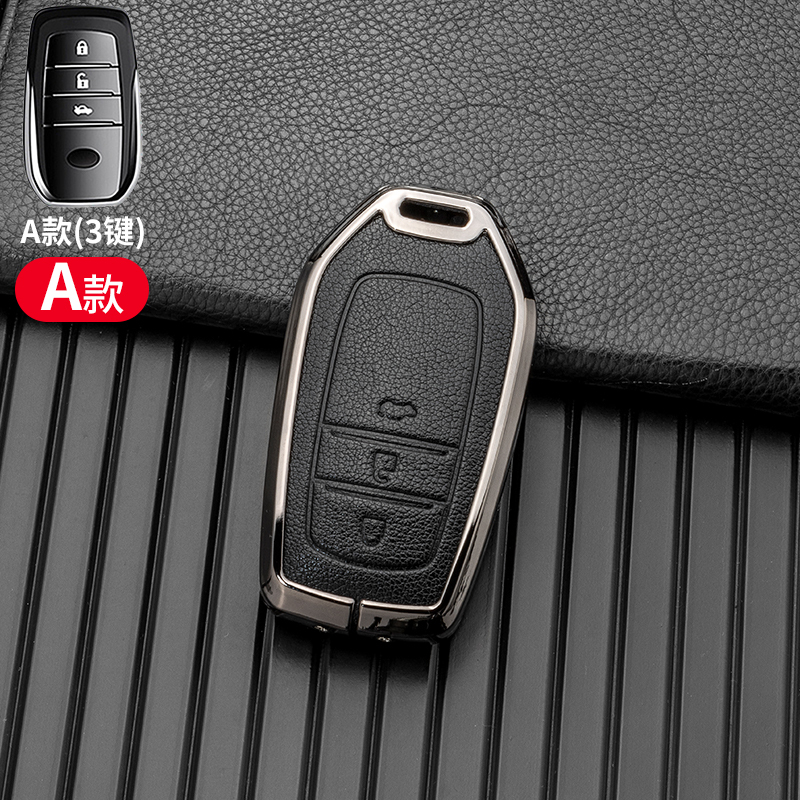 A 3 btns gunmetal y negro