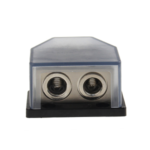 2 Way Power Distributor Ground <strong>Connect</strong> Battery Distribution <strong>Block</strong> for Car Amplifier Audio Splitter - Product Image 6