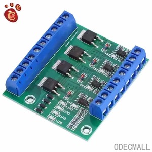 A quattro vie MOS tubo PWM con regolazione amplificatore di potenza modulo Driver 3.7V-27V DC circuito elettronico kit moduli elettronici - Product Image 4