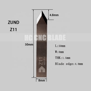 ใบมีดตัดแบบดิจิทัล CNC สำหรับตัดกระดาษแข็งกระดาษ Z10ตัด Z13 Z12 Z11 Z45 Z44ทำจากโลหะผสมบรรจุในกล่อง - Product Image 6