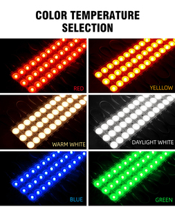 LEDモジュール1.2ワット/モジュールライト12V DC3LEDホワイトレッド屋外装飾用ライトボックスインジェクションIP65 - Product Image 4