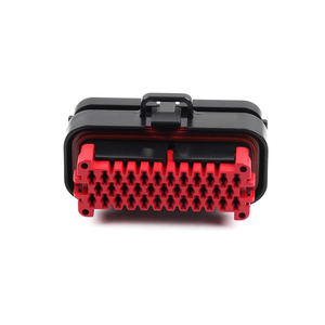 Tyco AMP TE 35针汽车电子控制单元母连接器14p适配器，带尼龙外壳，用于定制长度的电线连接776164-1