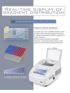 CHINCAN PR-96E Gradient PCR Instrument 96*0.2ml Thermal Cycler PCR <strong>test</strong> with <strong>5</strong> Inch Touch Screen for Gene Amplification Price - Product Image 5