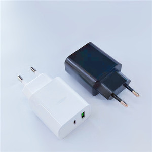 EU US 3 Pin UK Plug 18W 20W Wall Charger With <strong>a</strong> USB and Type <strong>C</strong> Port for <strong>apple</strong> iphone for <strong>apple</strong> iphone - Product Image 2