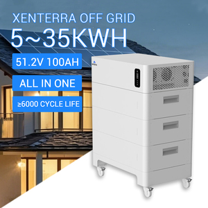 Xenterra 51.2v Lifepo4 Stackable Low Voltage Storage Battery 5kva Offgrid Solar Lithium Bess Power <strong>System</strong> - Product Image 1