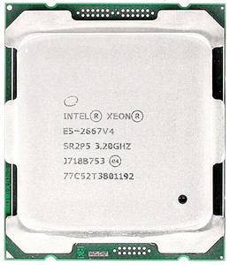E5-2667V4 Xeon E5 2667 V4 3.20GHZ 8-Core 25M E5-2667 V4 DDR4 2400MHz FCLGA2011-3 135W işlemci - Product Image 1