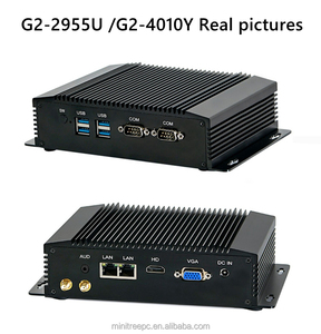 Computer Industrial Fanless Host <strong>Embedded</strong> Mini PC N2920 N3520 2*Gigabit DDR3 SIM 4G <strong>Module</strong> Vehicle Diagnostic Automation - Product Image 6