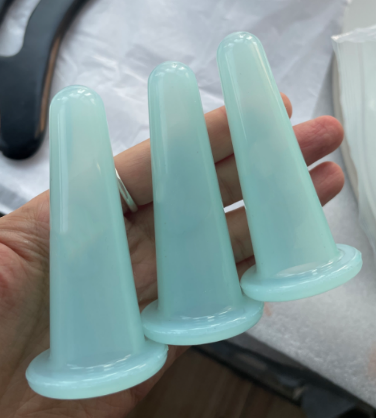 Regular Jelly Blue silicone cupping