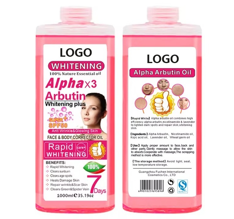 Alpha arbutine huile éclaircissante