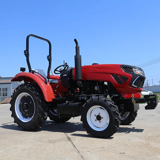 Cina 70hp 80hp 90hp 100hp 4wd trattore agricolo prezzo macchine agricole