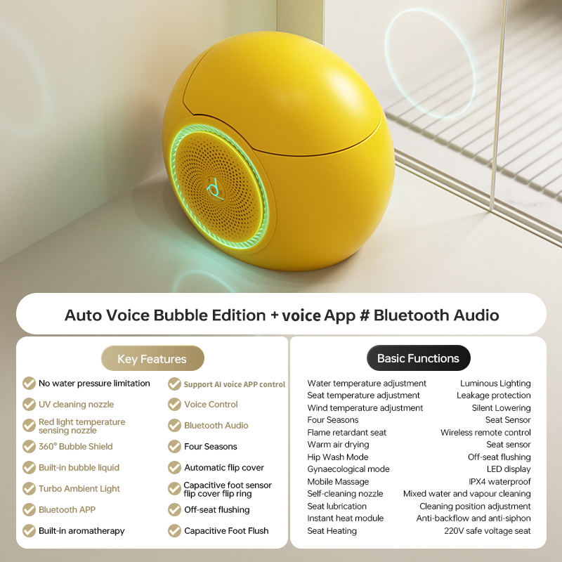 Auto Voice Bubble Edition + aplicación de voz# Audio Bluetooth