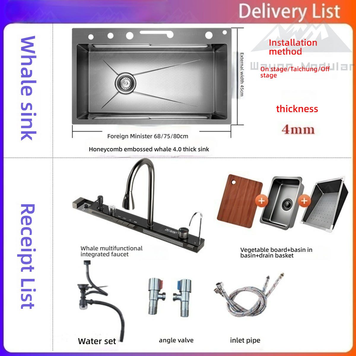 Modèle 4.0, pistolet gris, style en bas à gauche