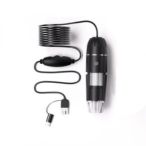Microscopio trinocular digital con fuente de luz LED 1600x3 en 1, 2,0 millones de HD para ordenador Android y tipo monocular universal - Product Image 6