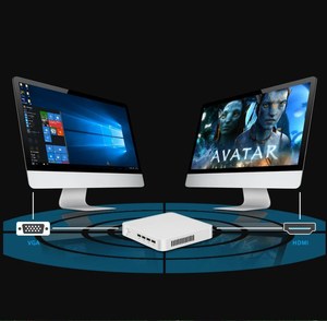 A basso costo Mini Pc colore argento nucleo 2th I5 2520M I3 2350M I7 2640M piccolo Desktop Ddr3L Msata Mini Daul Display computer - Product Image 4