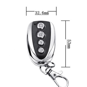 433MHz Clone universale duplicatore in metallo guscio porta Garage apprendimento codice fisso 4CH telecomando apriporta cancello Wireless - Product Image 6