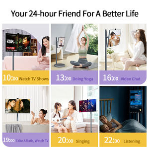 27英寸安卓13可充电4k迷你智能液晶电视室内6gb + 128GB触摸屏电视，带发光二极管背光便携式摄像头 - Product Image 4