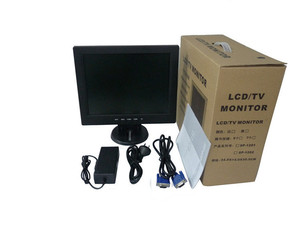 ポータブルデスクトップVGAコンピューターモニター10インチ4:3 LEDモニター工場直送 - Product Image 6