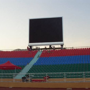P8 taşınabilir tam renkli reklam LED dijital işaret panosu su geçirmez açık futbol stadyumu çevre LED ekran modülü - Product Image 5