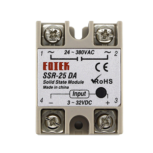 SSR-10DA SSR-25DA SSR-40DA 10A 25A 40A Solid State Relay <strong>Module</strong> 3-32V <strong>Input</strong> DC 24-380V AC <strong>Output</strong> solid state relay - Product Image 4