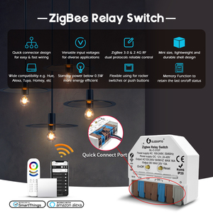 Gledopto Zigbee-Relais schalter Timing-und Ausschalt speicher funktion Fernbedienung - Product Image 6