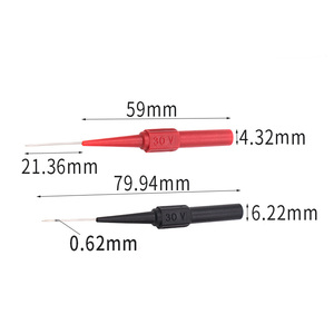 หัววัดปลายแหลมสำหรับรถยนต์30V เครื่องมือวิเคราะห์อัตโนมัติมัลติมิเตอร์ทดสอบนำไปสู่การขยายปลายเข็มเจาะหลังเครื่องมือทางกล - Product Image 6