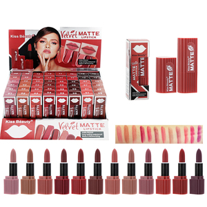 Lâu Dài Không Thấm Nước Nhung Matte Son Môi Để Tùy Chỉnh Mỹ Phẩm Môi Make up Nhãn Hiệu Riêng Logo Thương Hiệu Son Môi - Product Image 1