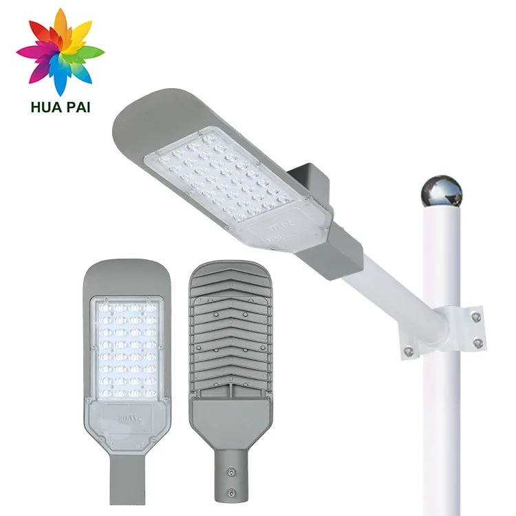 HUAPAI cina produttore alluminio esterno Ip65 20w 30w 50w 80w Led lampione con listino prezzi