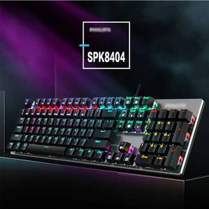 Spk8404-Teclado mecánico Real con cable, 104 teclas, luz mixta Rgb, retroiluminado, juego de teclado de ordenador - Product Image 6