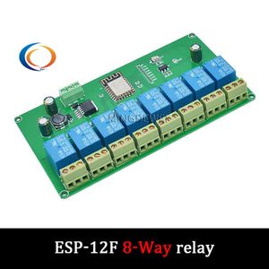 <strong>ESP8266</strong> Wireless <strong>WIFI</strong> Relay <strong>Module</strong> 8 Channel ESP-12F <strong>Wifi</strong> Development Board with AC/DC 5V/7-28V/5-80V Power Supply - Product Image 4