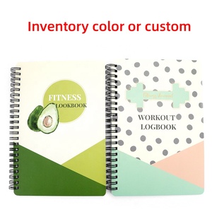 Fitness Journal and Planner for Workout Book Journal Alimentaire Fitness Custom Cmyk <strong>Printed</strong> Exercise <strong>Notebook</strong>, Workout Logbook - Product Image 4
