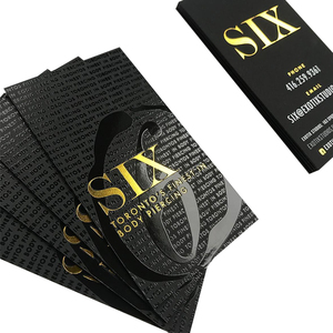 小型企业定制印刷艺术纸uv现货名片印刷名片 - Product Image 4