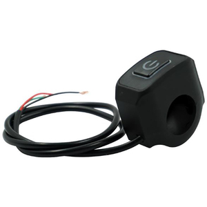 22mm 7/<strong>8</strong>&quot; Motorcycle Handlebar Switch Button for Electric Star Kill Waterproof Control Switch Button <strong>with</strong> <strong>LED</strong> Light - Product Image 5