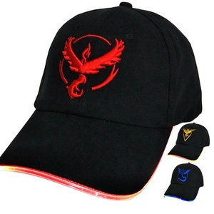 Campione gratuito personalizzato programmabile luce LED berretto da Baseball impermeabile sportivo cappello ricamo a mano ricaricabile produttore Led - Product Image 4