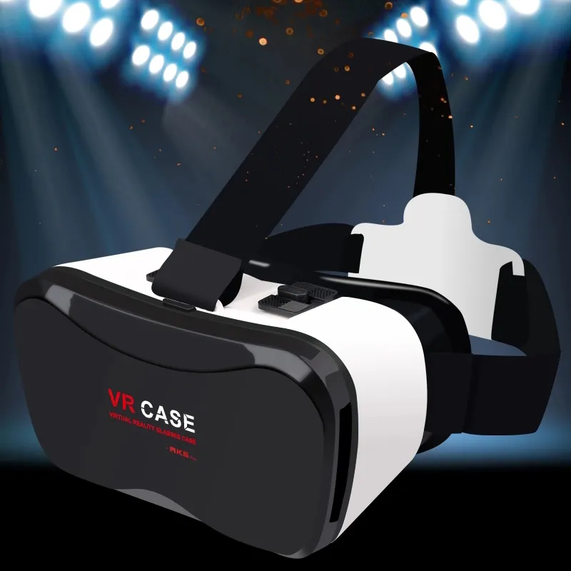 Vendite calde 2021 OEM VR Caso 5 Plus auricolare vr 3D scatola di Occhiali con il regolatore a distanza di Realtà Virtuale