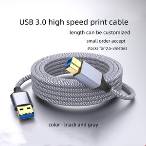 สายปริ้นเตอร์3.0 USB คุณภาพสูงยาว2ม. 3ม. สาย USB เป็น USB B 3.0สำหรับเครื่องพิมพ์กล้องฮาร์ดดิสก์สำหรับการประชุม - Product Image 3