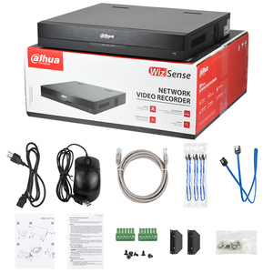 Grabadora de vídeo en red Nvr 4Hdd 1.5U, Dahua Nvr de 64 canales,