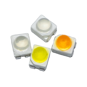 PLCC4 Smd <strong>Led</strong> Yellow 588-594nm <strong>3528</strong> Smd <strong>Led</strong> with Lens 0.2W <strong>3528</strong> <strong>Led</strong> Chip - Product Image 1