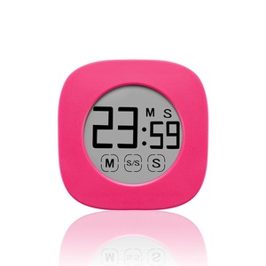 Timer da cucina portatile in plastica con Display LCD allarme conto alla rovescia alimentato da batterie di tipo comune - Product Image 1