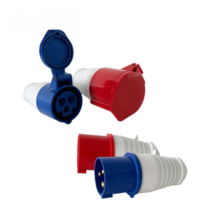 Industrial Power Electrical Removable Plug Connector <strong>Sockets</strong> 16A 32A 3 4 5Pins Standard Plug Industrial <strong>Socket</strong> - Product Image 1