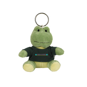 עיניים גדולות צפרדע בפלאש Keychain ממולא ג 'ונגל בעלי החיים רך קרפדת קסם דקורטיבי גן חיות בפלאש צעצוע מפתח מחזיק אבזר כיף באדי קליפ