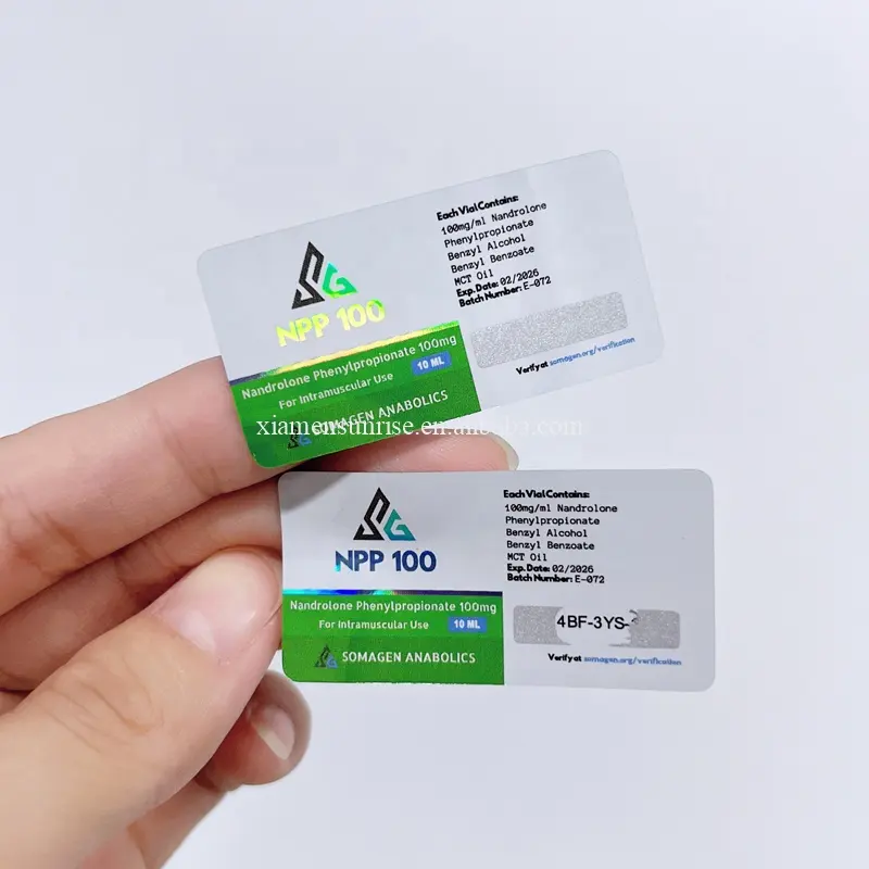 Etiquetas de adesivos para frascos de spray com código de risco para frascos de 10 ml com logotipo personalizado impresso