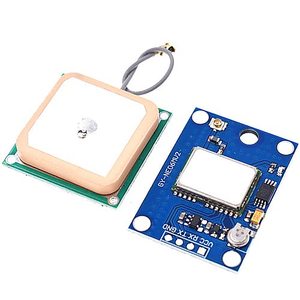 GY-NEO6MV2 NEO-6M yüksek performanslı GPS uçuş kontrolörü modülü 3V-5V süper güçlü seramik anten EEPROM APM 2.5 ICs ile - Product Image 1
