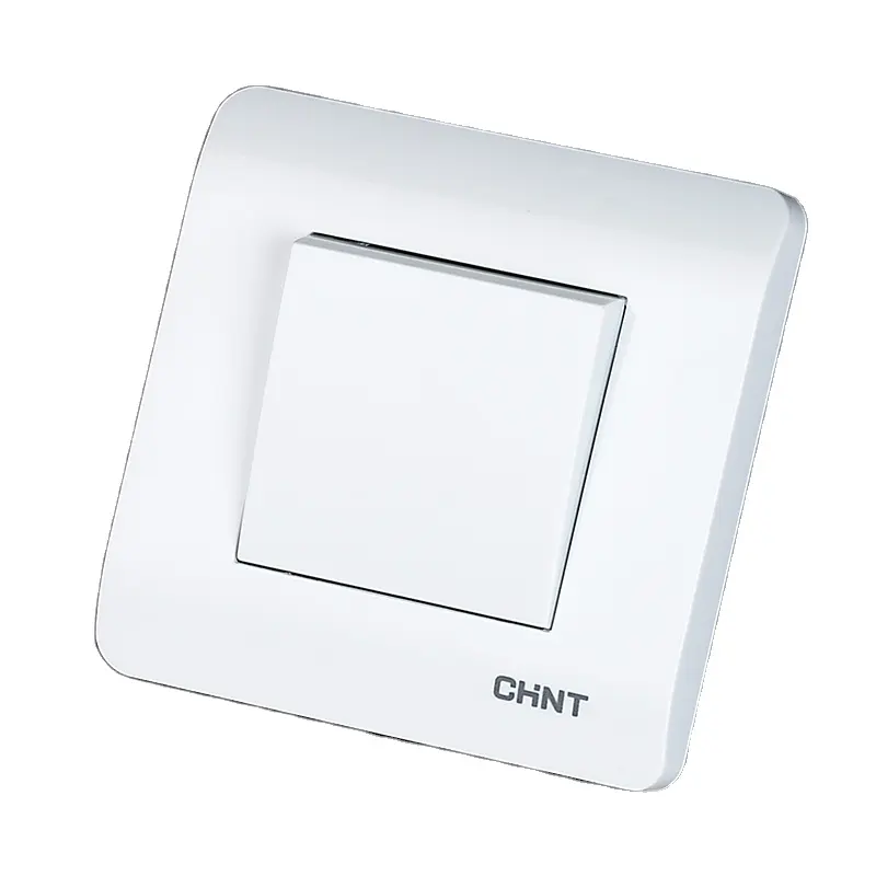 Venda quente europeu estilo francês chint 1-gang 1-way 10AX 250V interruptor de parede decorativo