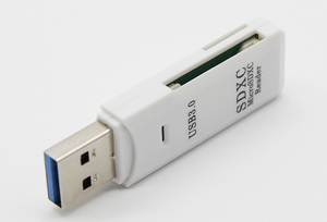 USB 3.0 Speicher kartenleser 2 Steckplätze für TF SD-Karten adapter für Laptop PC Macbook 2 in 1 Kartenleser - Product Image 3