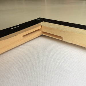 Đen kéo dài thông gỗ vải Khung tranh trống vải cho nghệ thuật bức Tranh sơn dầu không độc hại Matte kết thúc - Product Image 5