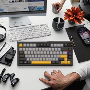 Factory New Design OEM 75%<strong>Mechanical</strong> Gaming <strong>Keyboard</strong> LED Type-C Wired <strong>Mechanical</strong> Gaming <strong>Keyboard</strong> Customized <strong>Mechanical</strong> <strong>Keyboard</strong> - Product Image 4
