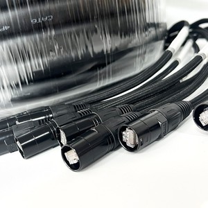 Rj45 8 kênh mạng cáp mèo 6 nam nữ đen 50m - Product Image 3