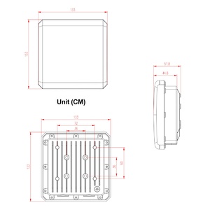 Free SDK IP67 Waterproof Industrial Outdoor Use Fixex UHF <strong>RFID</strong> <strong>Reader</strong> 4.5dBi <strong>TCP</strong> <strong>IP</strong> Integrated <strong>RFID</strong> <strong>Reader</strong> - Product Image 3