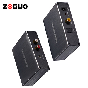 Convertidor de audio digital a analógico para el hogar con características de salida HDMI Puertos RCA para conversión de video y audio