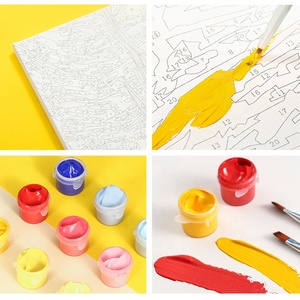Free Custom Painting by Number Sets Frame Canvas DIY Paint by Numbers <strong>Kit</strong> for Adults Paint by Numbers for Kids